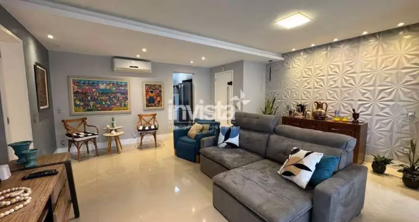 Apartamento com 3 quartos à venda no José Menino, Santos 