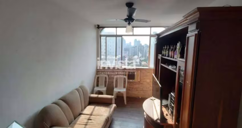 Apartamento mobiliado no bairro da ponta da praia em santos!