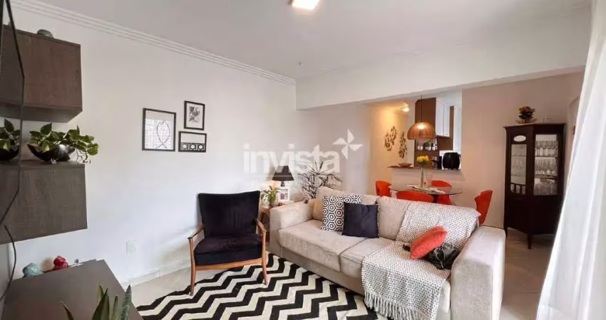 Apartamento com 2 quartos à venda no Ponta da Praia, Santos 