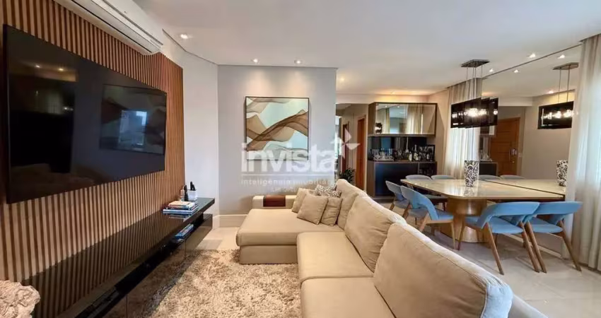Apartamento com 3 quartos à venda no Pompéia, Santos 