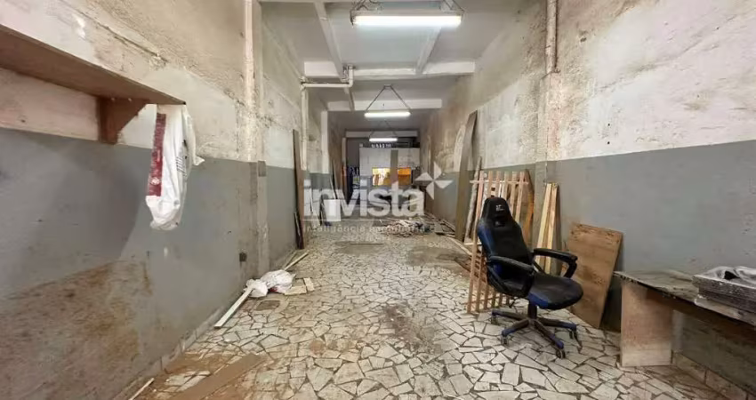Ponto comercial para alugar no Paquetá, Santos 