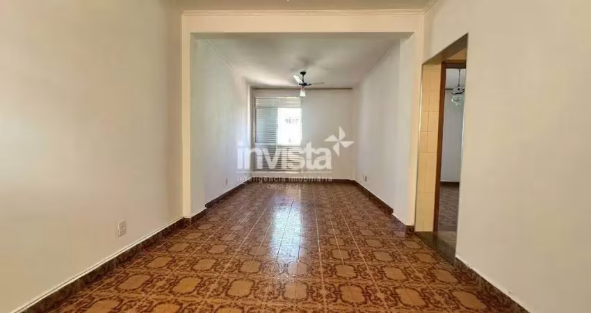 Apartamento com 1 quarto para alugar no José Menino, Santos 