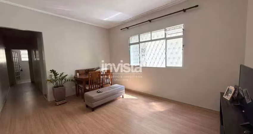 Apartamento para venda no bairro do embaré em santos