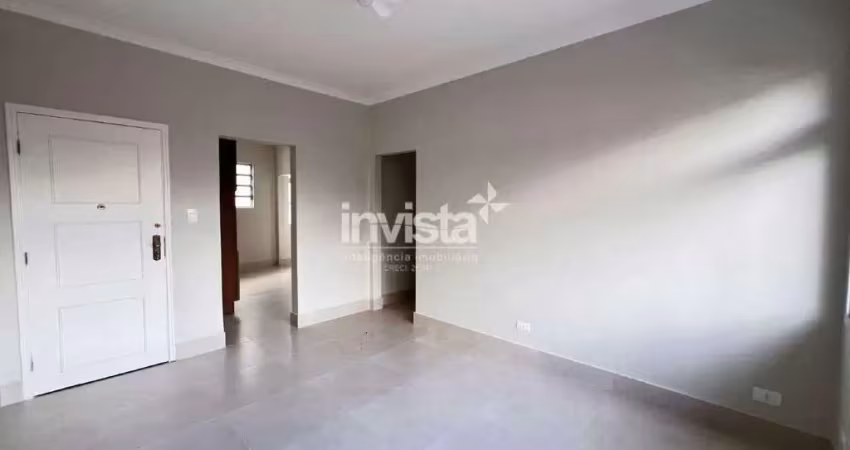 Apartamento com 3 quartos para alugar no Embaré, Santos 