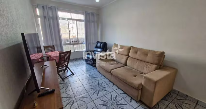 Apartamento para alugar no Embaré, Santos 
