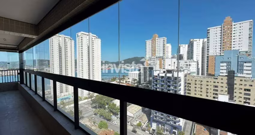 Apartamento com 2 quartos à venda no Ponta da Praia, Santos 