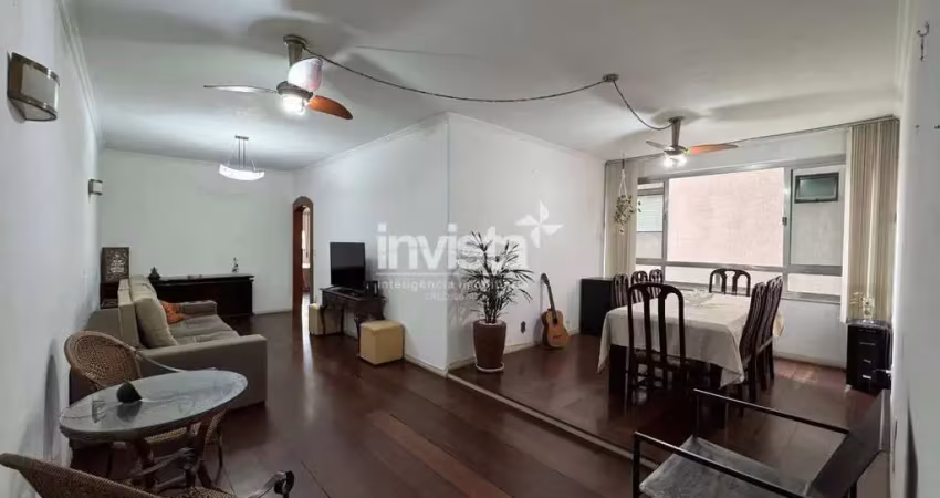 Apartamento com 3 quartos à venda no Embaré, Santos 