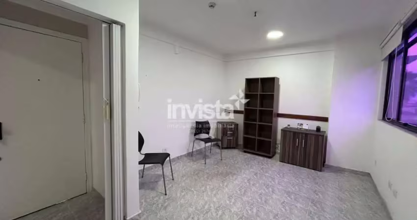 Sala comercial à venda na Vila Mathias, Santos 
