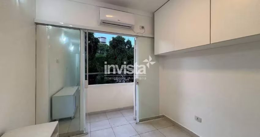 Apartamento com 1 quarto para alugar no José Menino, Santos 