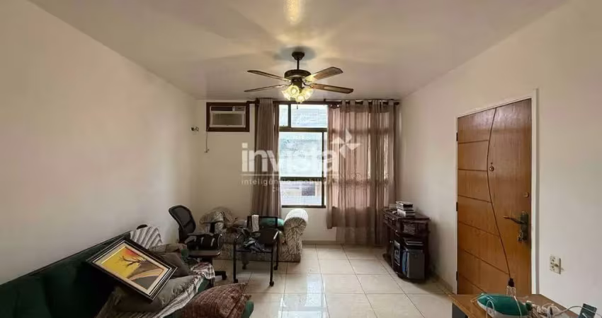 Apartamento com 2 quartos para alugar na Aparecida, Santos 