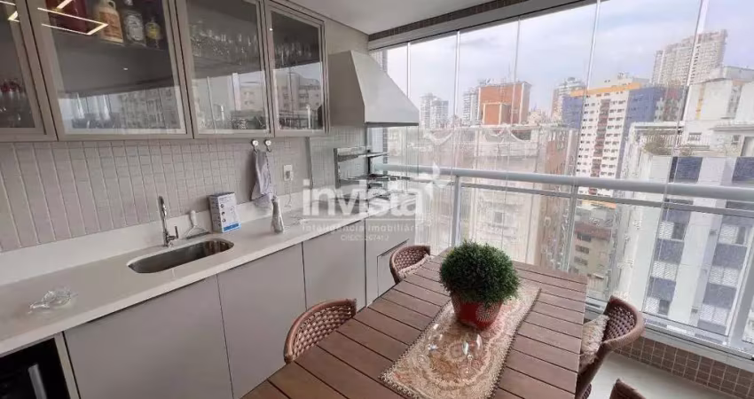 Apartamento com 3 quartos à venda no Boqueirão, Santos 