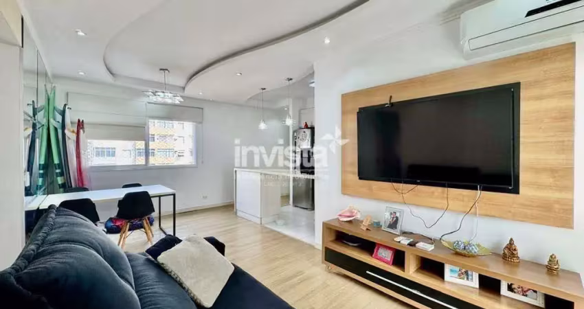 Apartamento com 2 quartos à venda no José Menino, Santos 