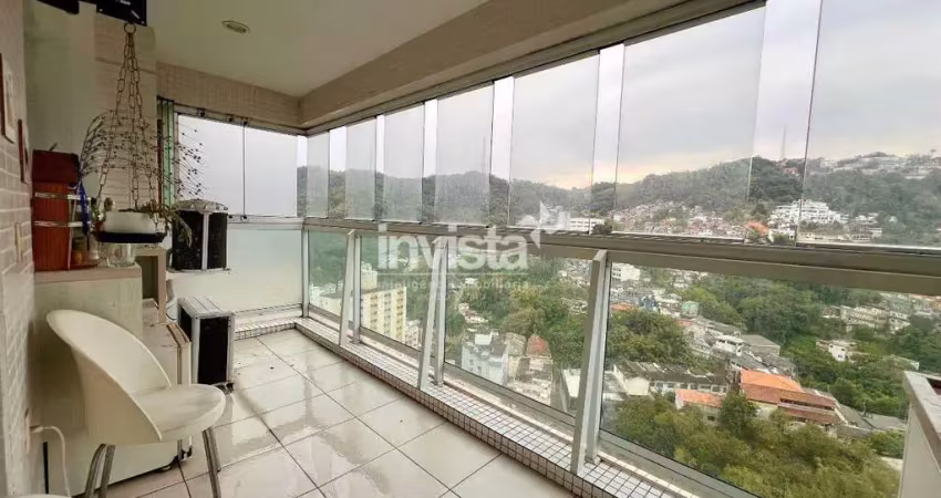 Apartamento com 2 quartos à venda no José Menino, Santos 