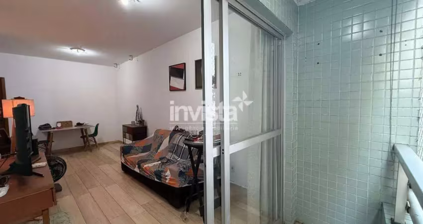 Apartamento com 1 quarto à venda na Vila Mathias, Santos 