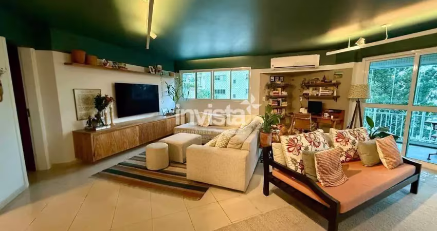 Apartamento com 3 quartos à venda no Ponta da Praia, Santos 