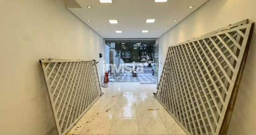 Loja/ponto comercial para alugar no canal 2 em santos