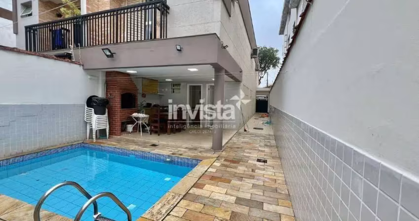 Casa com 3 quartos à venda no Marapé, Santos 