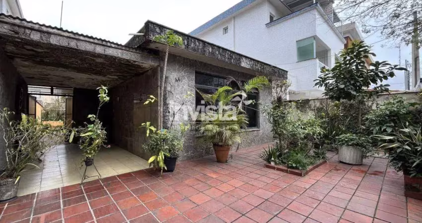 Casa com 3 quartos à venda no Ponta da Praia, Santos 