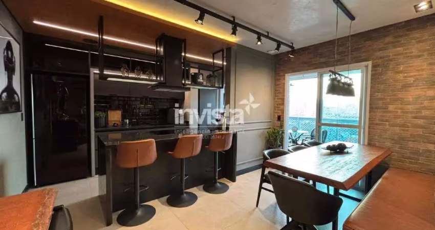 Apartamento com 2 quartos à venda no Gonzaga, Santos 
