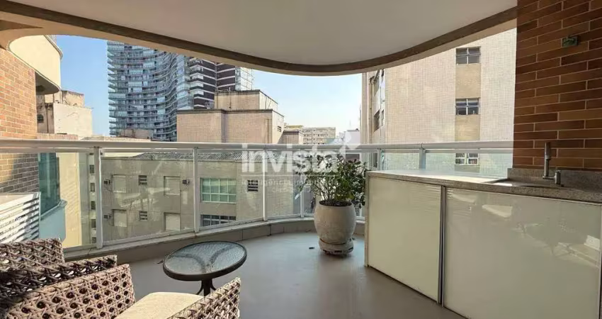 Apartamento com 1 quarto para alugar no Pompéia, Santos 