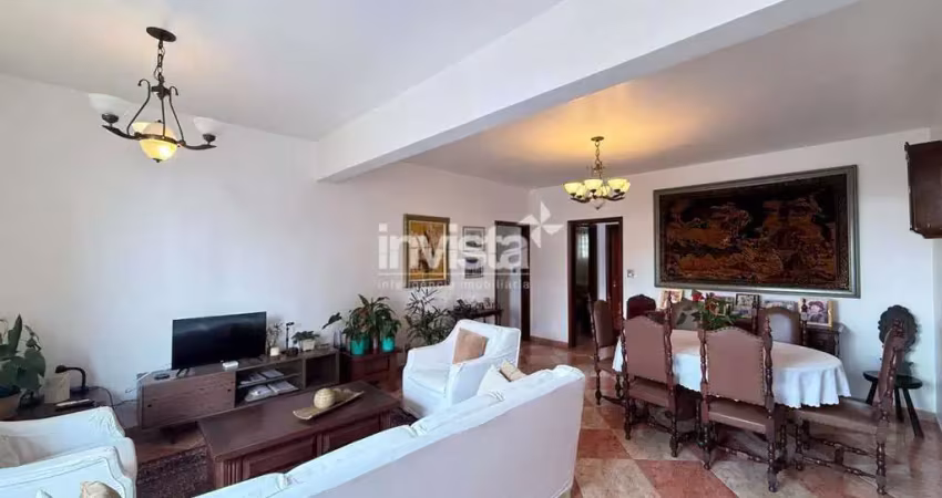 Apartamento com 3 quartos à venda no Gonzaga, Santos 