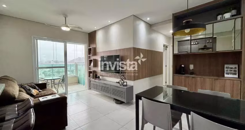 Apartamento com 2 quartos à venda no Campo Grande, Santos 