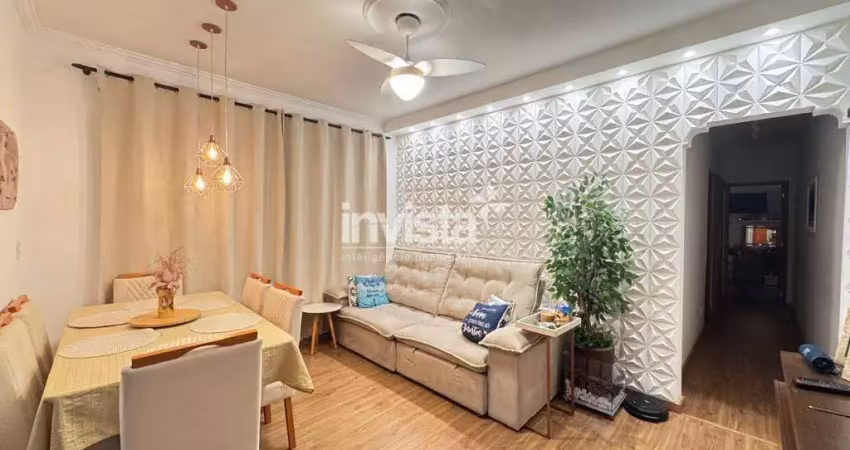 Apartamento com 2 quartos à venda no Boqueirão, Santos 
