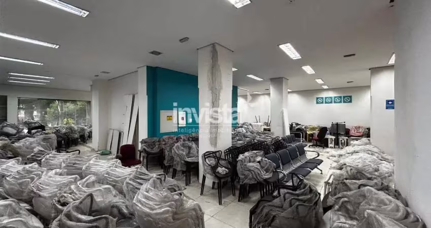 Sala comercial para alugar no Centro, Santos 