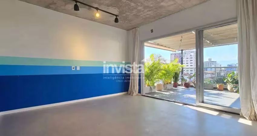 Apartamento com 2 quartos para alugar no Embaré, Santos 