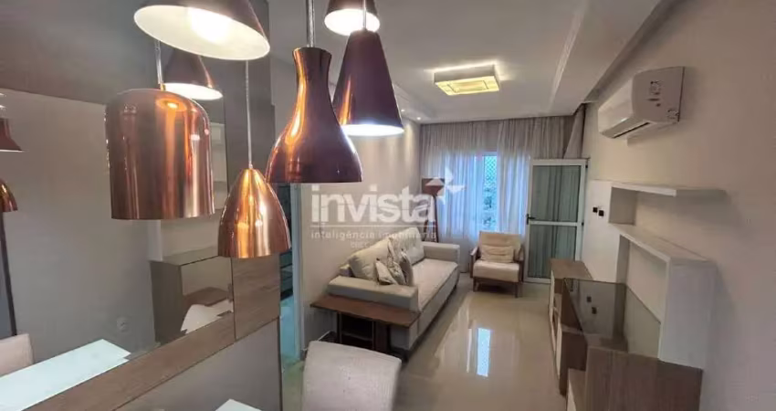 Apartamento com 2 quartos para alugar na Vila Mathias, Santos 