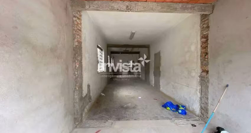 Ponto comercial para alugar na Aparecida, Santos 