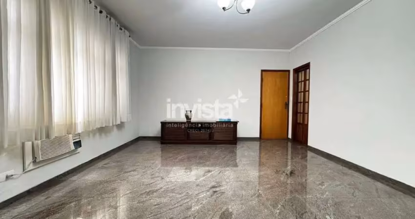 Apartamento com 2 quartos à venda no Embaré, Santos 