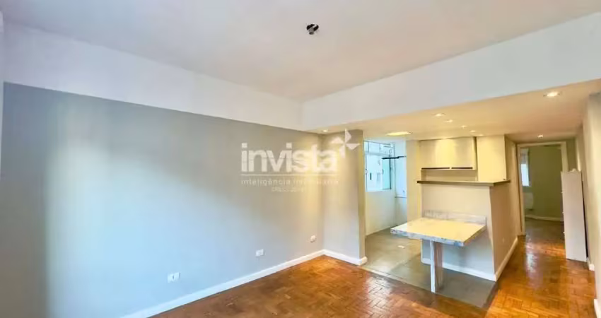 Apartamento com 1 quarto para alugar no Boqueirão, Santos 