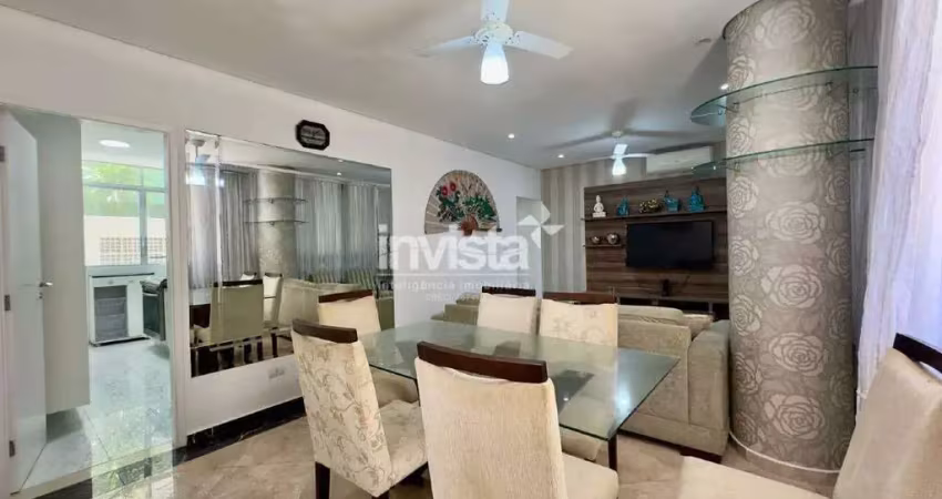 Apartamento com 3 quartos para alugar no Gonzaga, Santos 