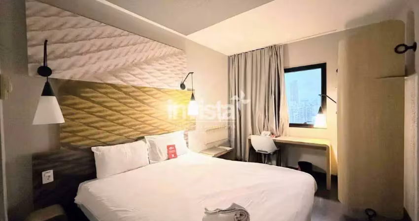 Flat com 1 quarto à venda no Boqueirão, Santos 