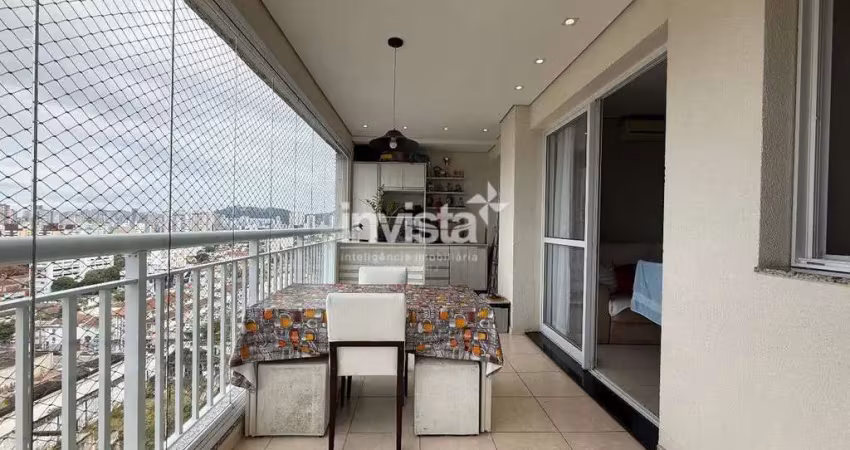 Apartamento com 3 quartos à venda na Vila Mathias, Santos 
