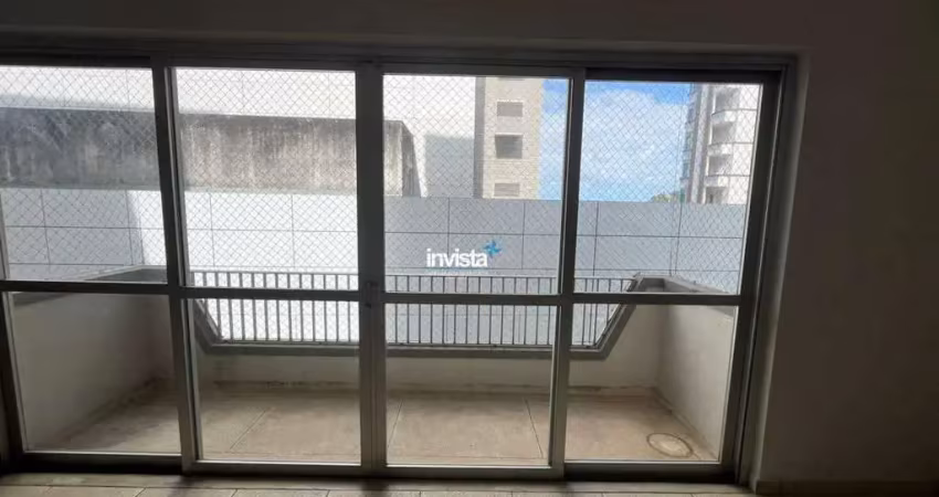 Apartamento com 3 quartos para alugar no José Menino, Santos 