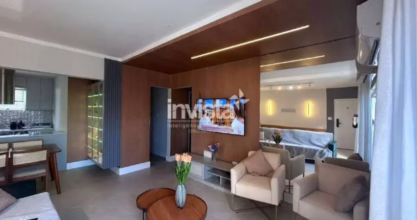 Apartamento com 3 quartos para alugar no Ponta da Praia, Santos 