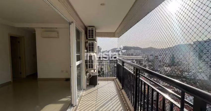 Apartamento com 3 quartos para alugar no Gonzaga, Santos 