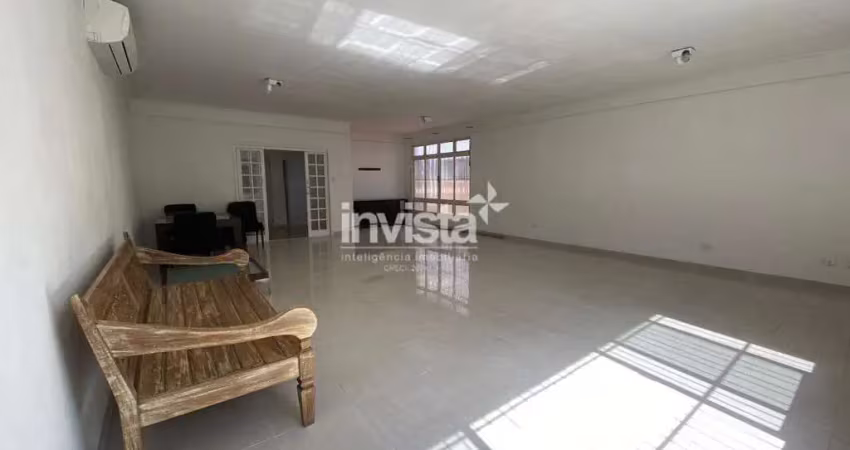 Apartamento com 3 quartos para alugar no Ponta da Praia, Santos 