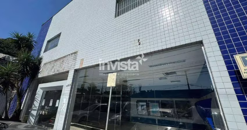 Ponto comercial para alugar no Caneleira, Santos 
