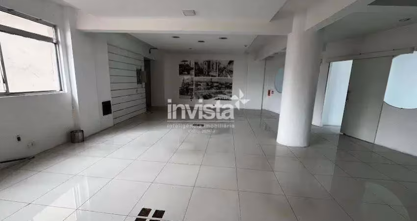 Sala comercial para alugar no Centro, Santos 