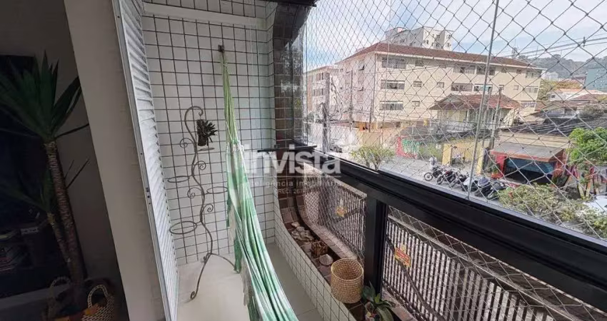 Apartamento com 2 quartos à venda no Campo Grande, Santos 