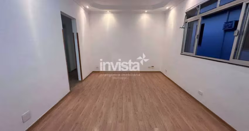 Apartamento à venda com 2 dormitórios (1 suíte) no bairro campo grande, em santos.