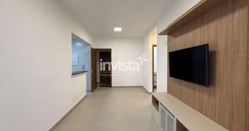 Apartamento com 1 quarto para alugar no Boqueirão, Santos 