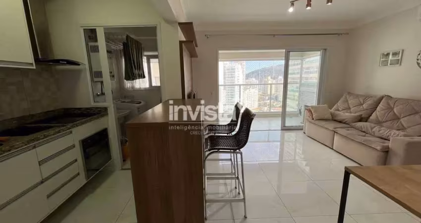 Apartamento com 1 quarto para alugar no Ponta da Praia, Santos 
