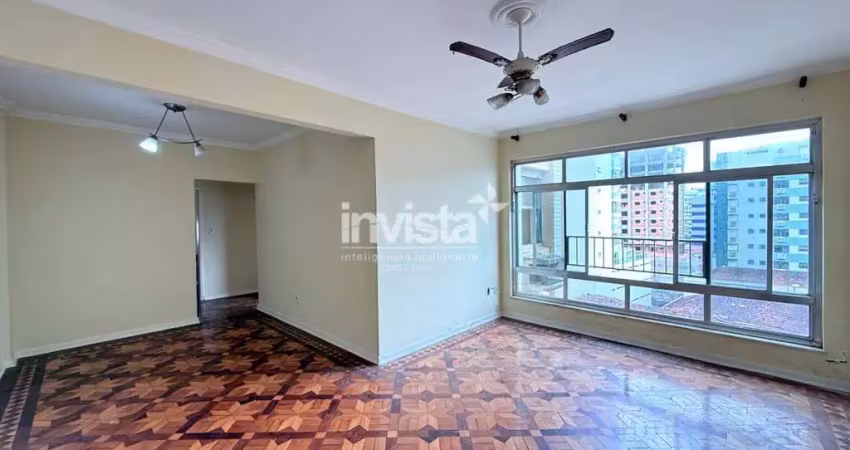Apartamento com 2 quartos à venda no Embaré, Santos 