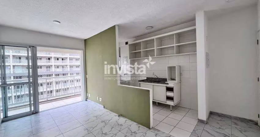 Apartamento com 1 quarto à venda na Vila Mathias, Santos 