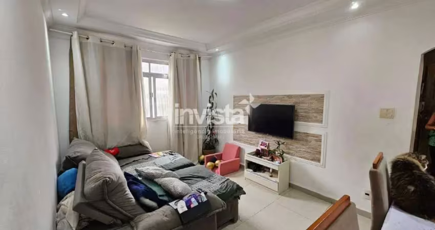 Apartamento com 2 quartos à venda no Embaré, Santos 