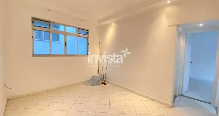 Apartamento com 2 quartos para alugar no Boqueirão, Santos 